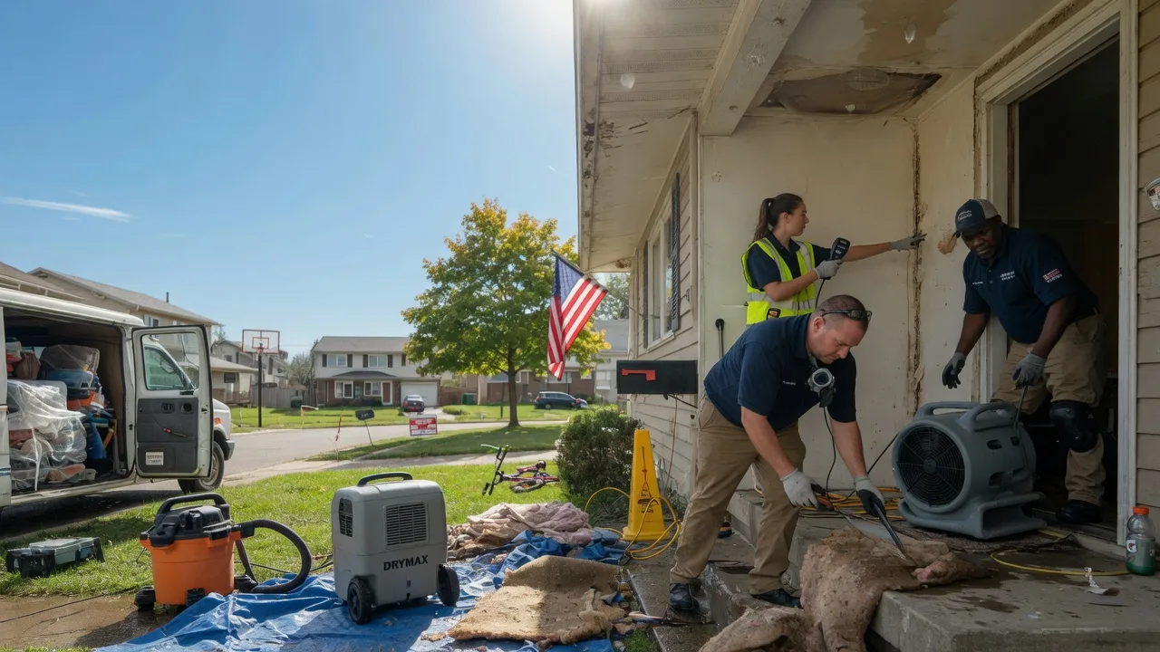 Water Damage Restoration in Kell, IL near me